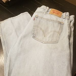 Levi mens 505 jeans
